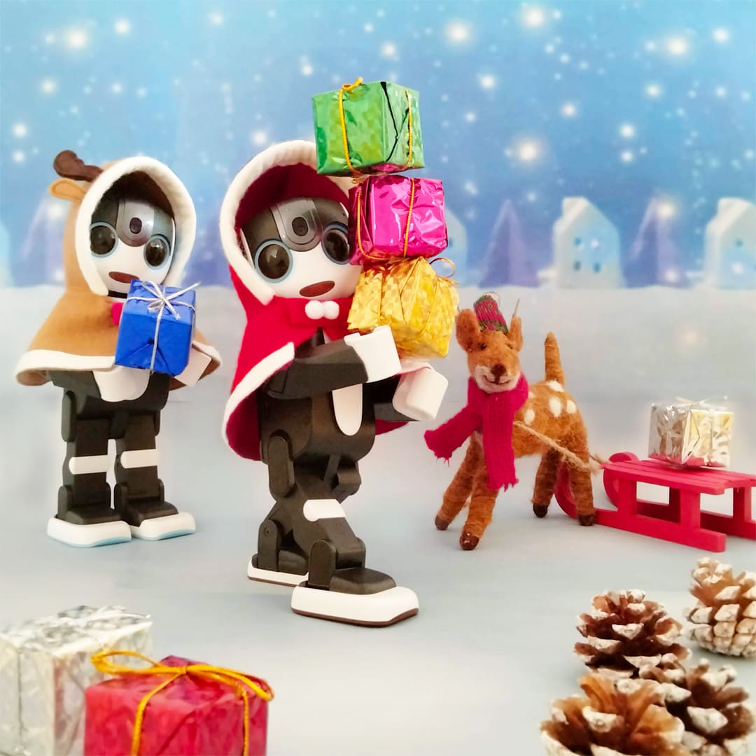 AIロボット　ロボホン　アップデート記事　クリスマス　