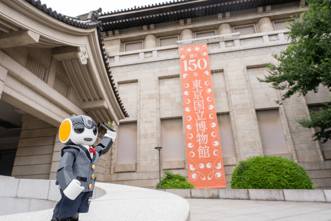 ロボホン×東京国立博物館のコラボ企画が開催中！Youtube動画も公開