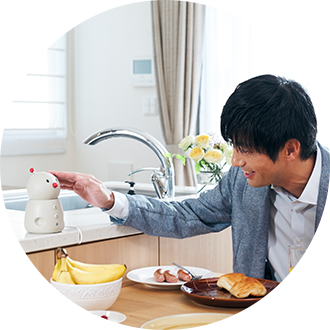 忘れがちな日々の習慣をお知らせしてくれます