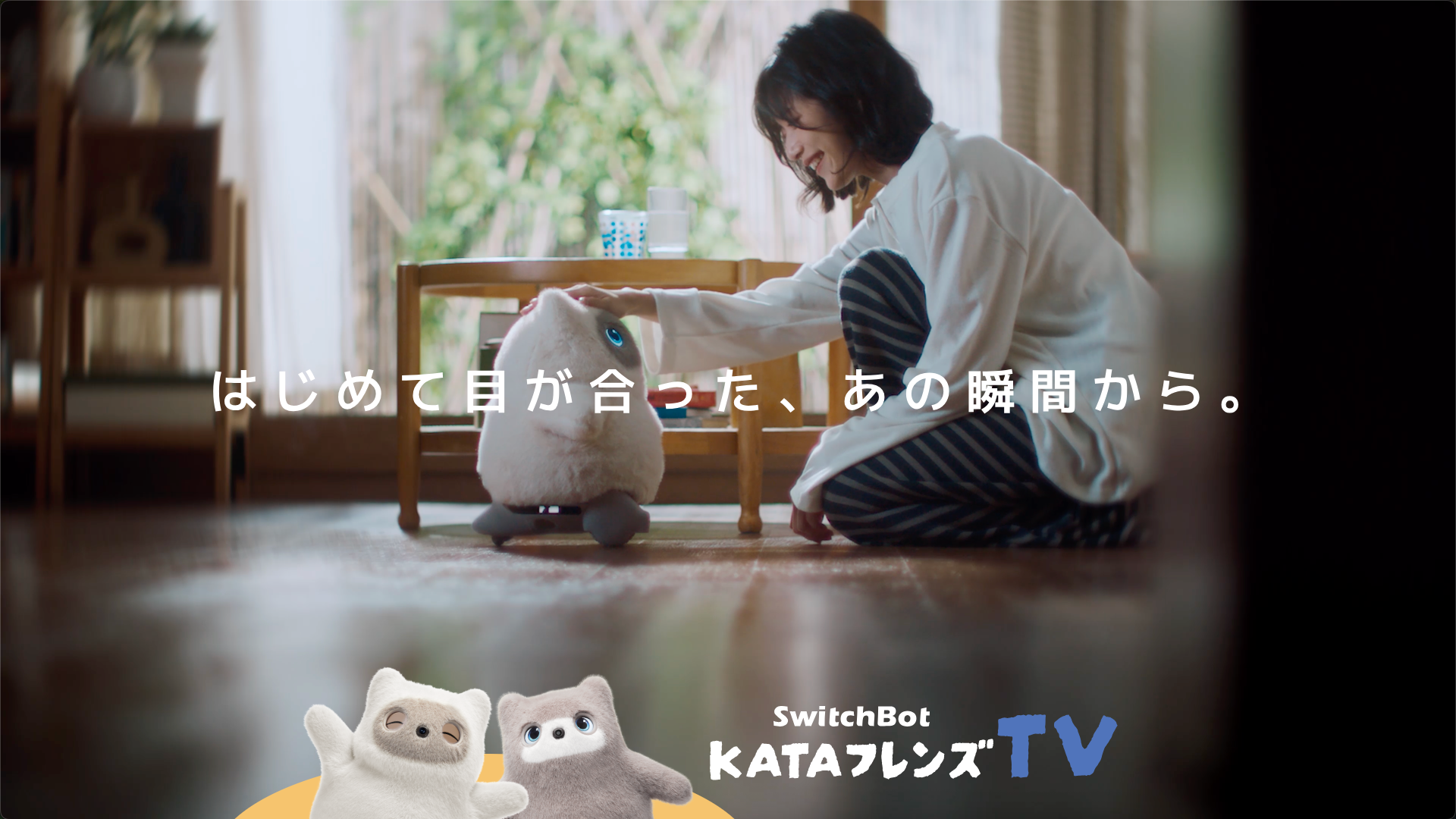 はじめて目が合った、あの瞬間から。| SwitchBot KATAフレンズ